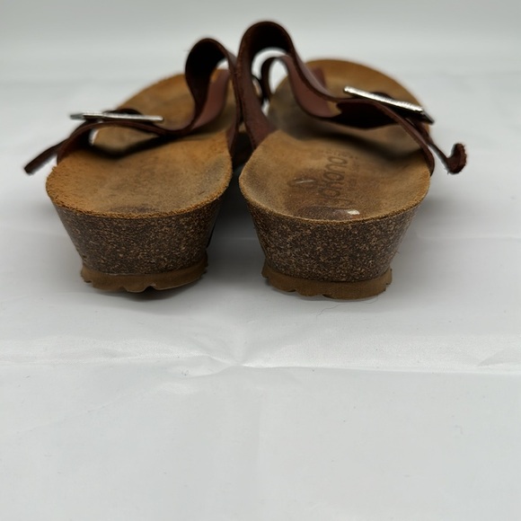 Yokono leather sandals 9 1/2 - Picture 3 of 3